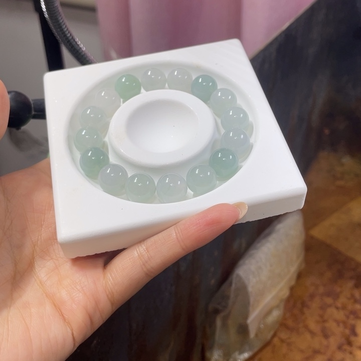 ༆***༆翡翠未镶嵌手链边角料天然缅甸翡翠珠子