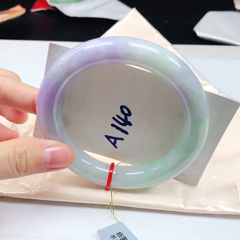 【闪购商品】翡翠手镯（圆镯）未镶嵌缅甸天然a货手镯58+