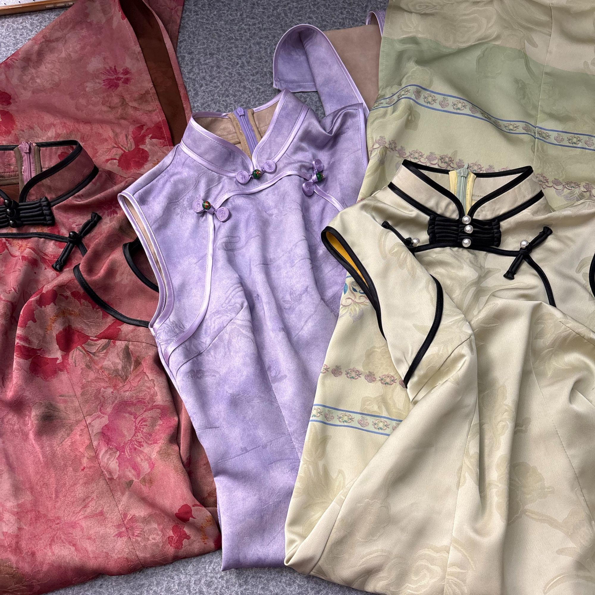 画报夫人原创自制港工旗袍多宝福利款不退不换