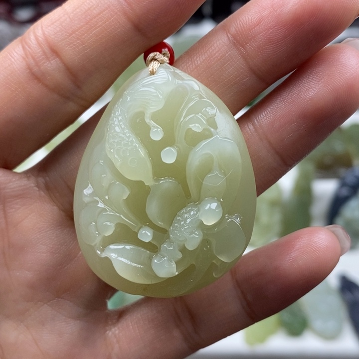 和田玉（糖玉）未镶嵌颈饰86