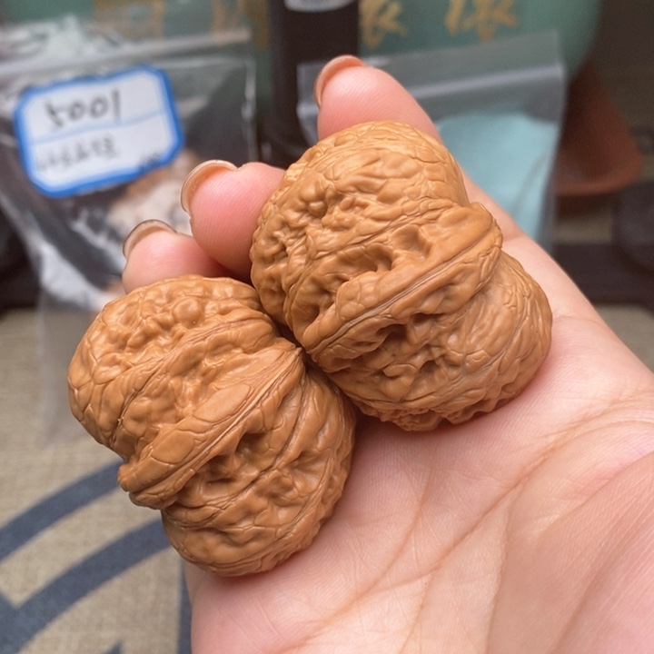 猴头核桃吊坠9090号元宝44