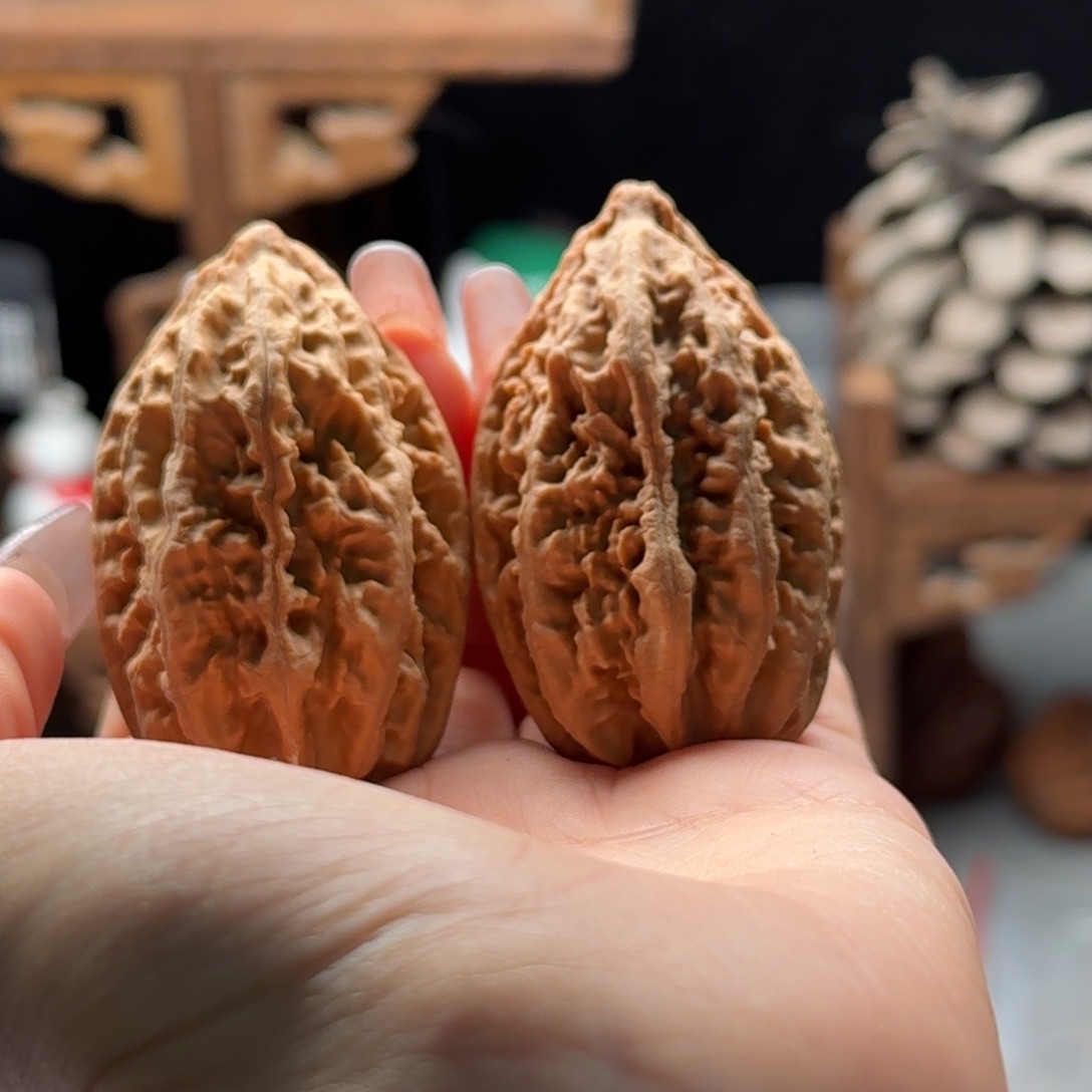 文玩核桃把件关东木子楸百核45