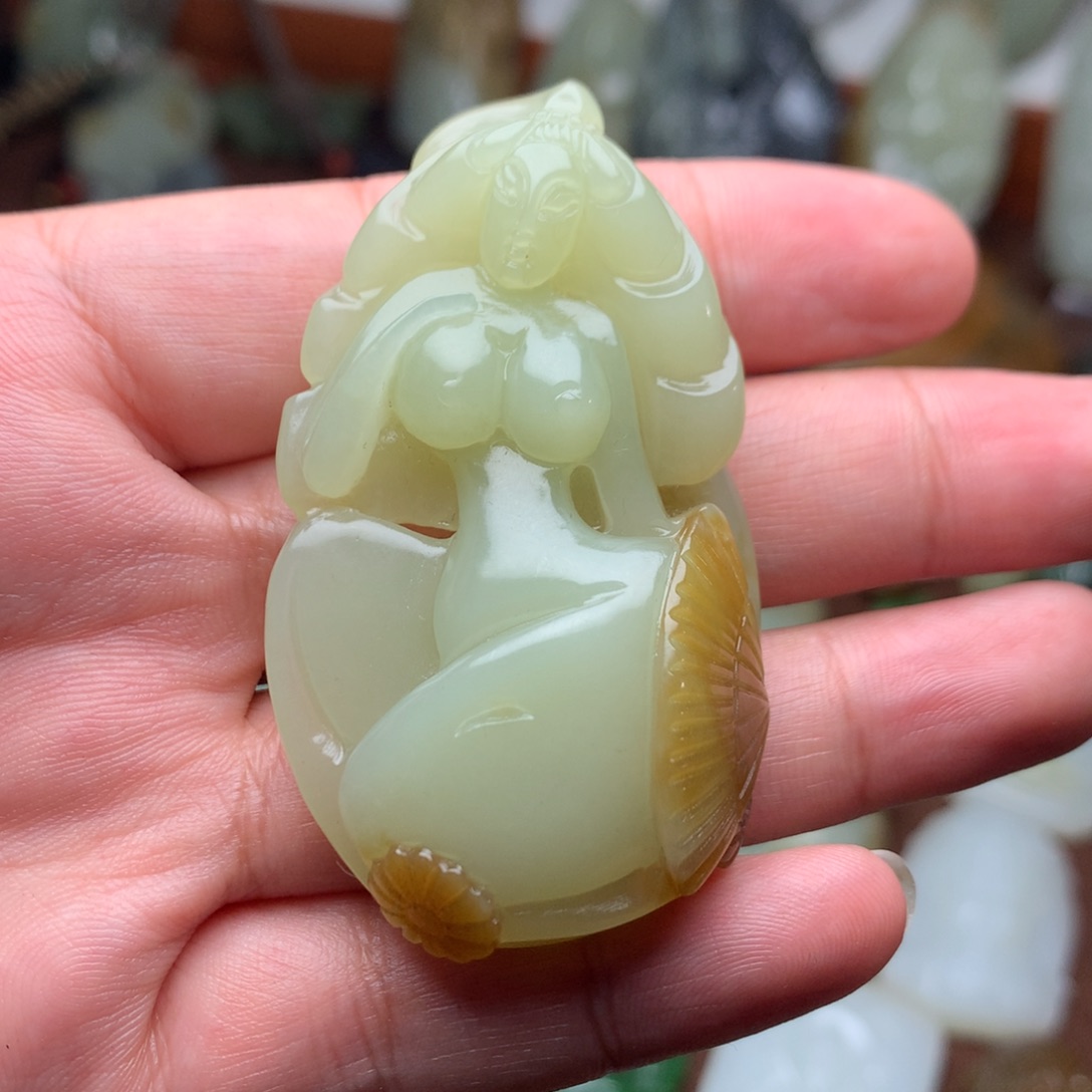 和田玉挂件未镶嵌