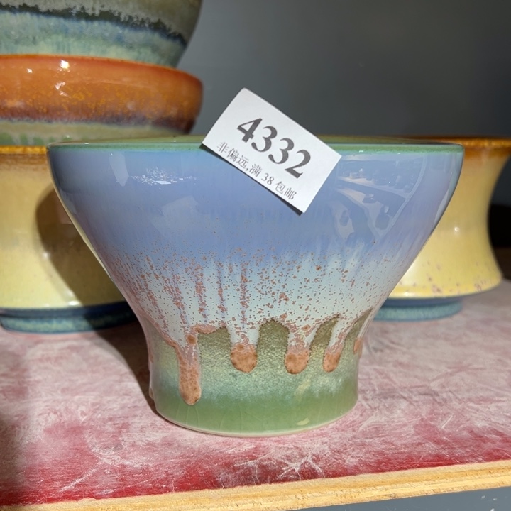 口15 手工花盆满30包邮