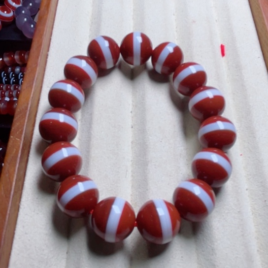 玛瑙/玉髓手链未镶嵌张*子