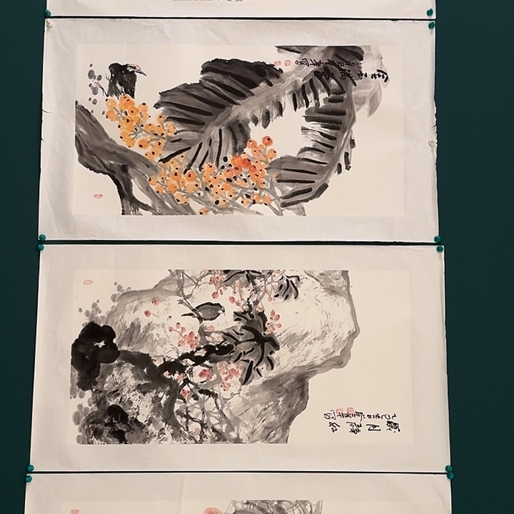 国画恽老师作品画作