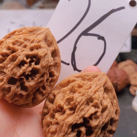 吊坠桃核5.41➕玉麒麟46克