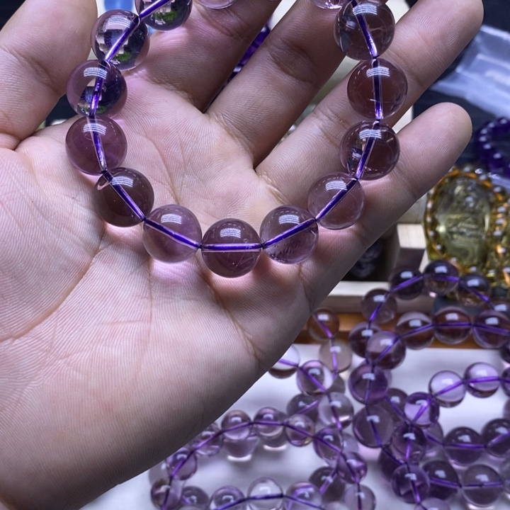 紫晶手链未镶嵌派**星