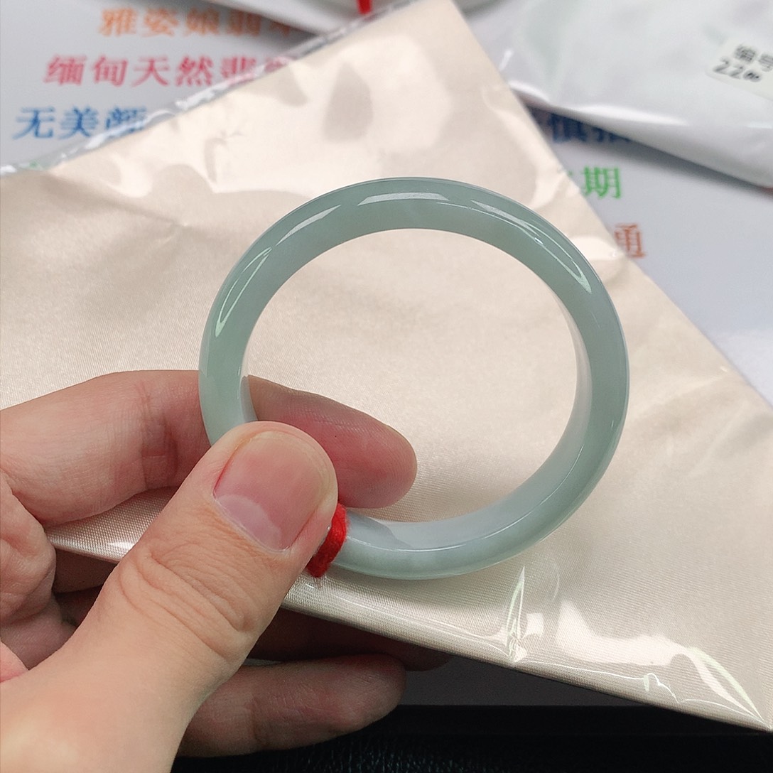 翡翠未镶嵌手镯翡翠手镯1406