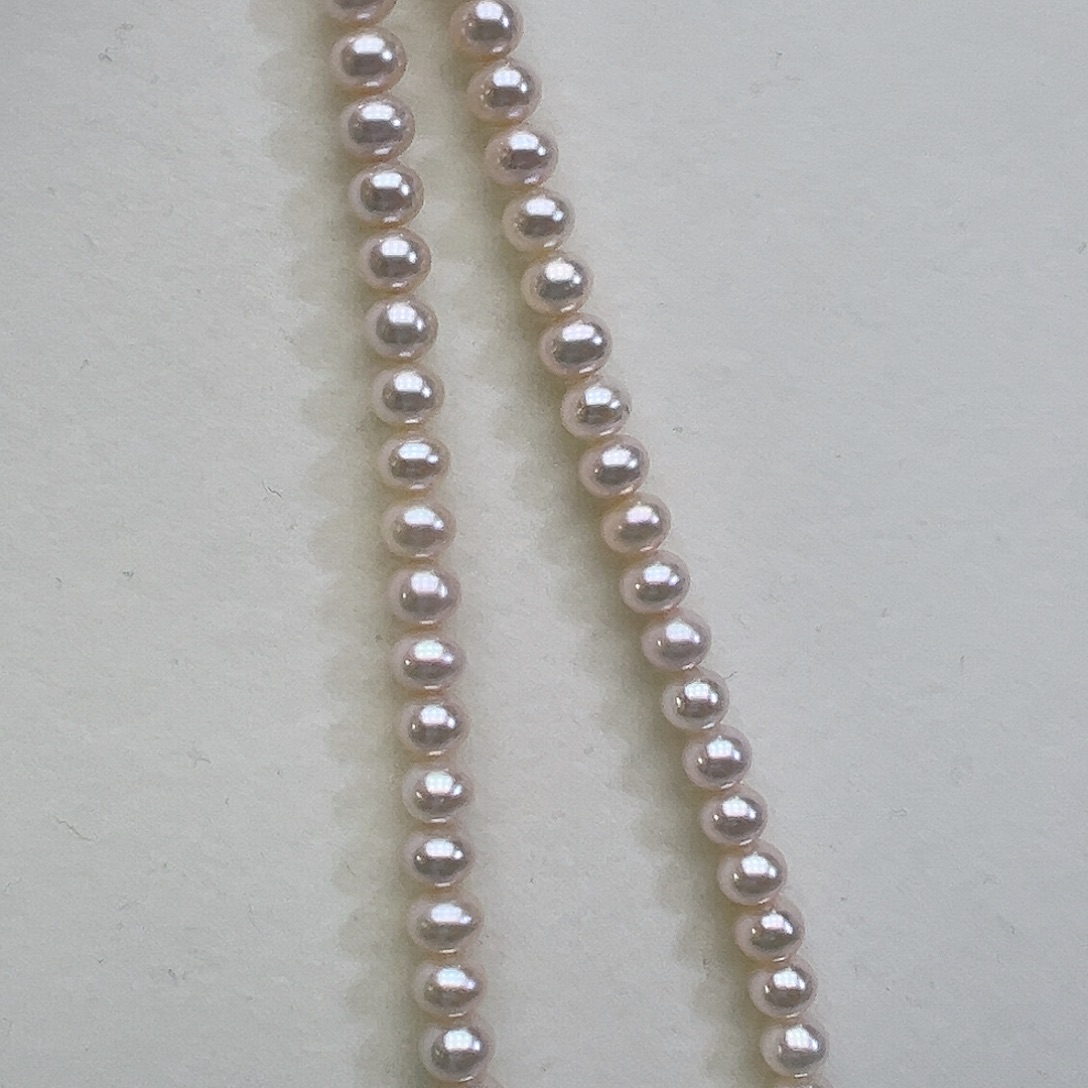 颈饰淡水珍珠银S925镶嵌➕6-6.5高品极光炫彩