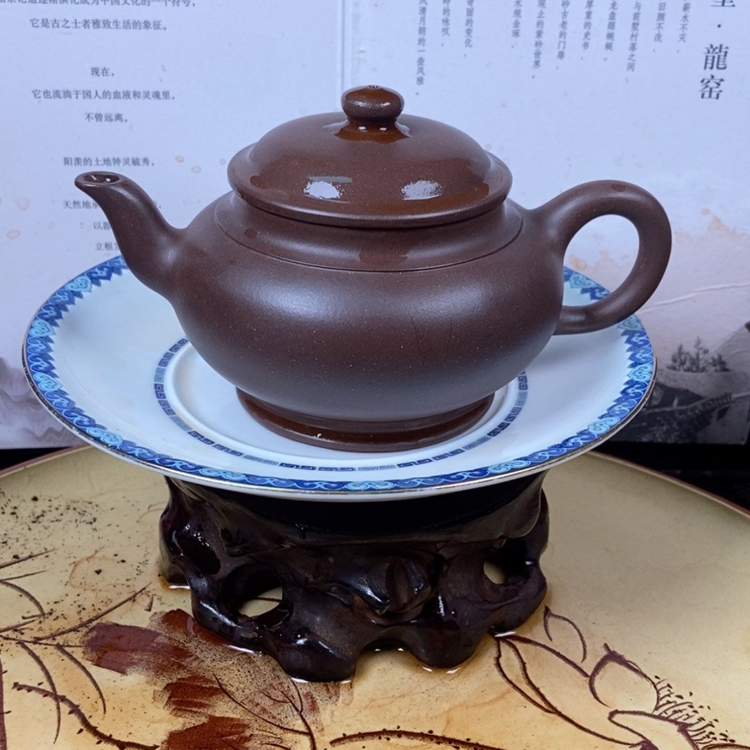 紫砂茶壶240 容量宜兴紫砂壶