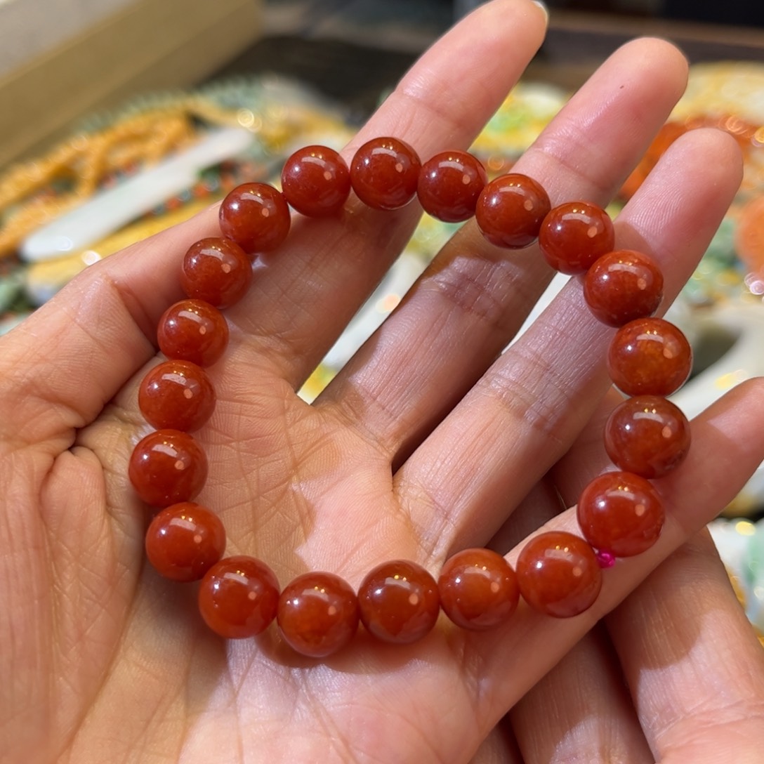 翡翠颈饰未镶嵌待编款