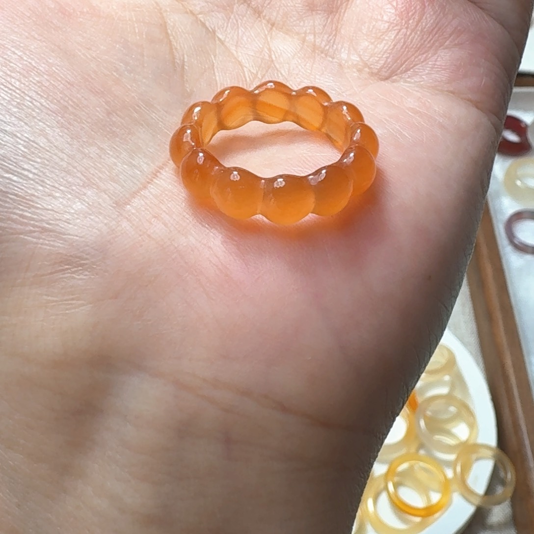 未镶嵌戒指玛瑙/玉髓646港20