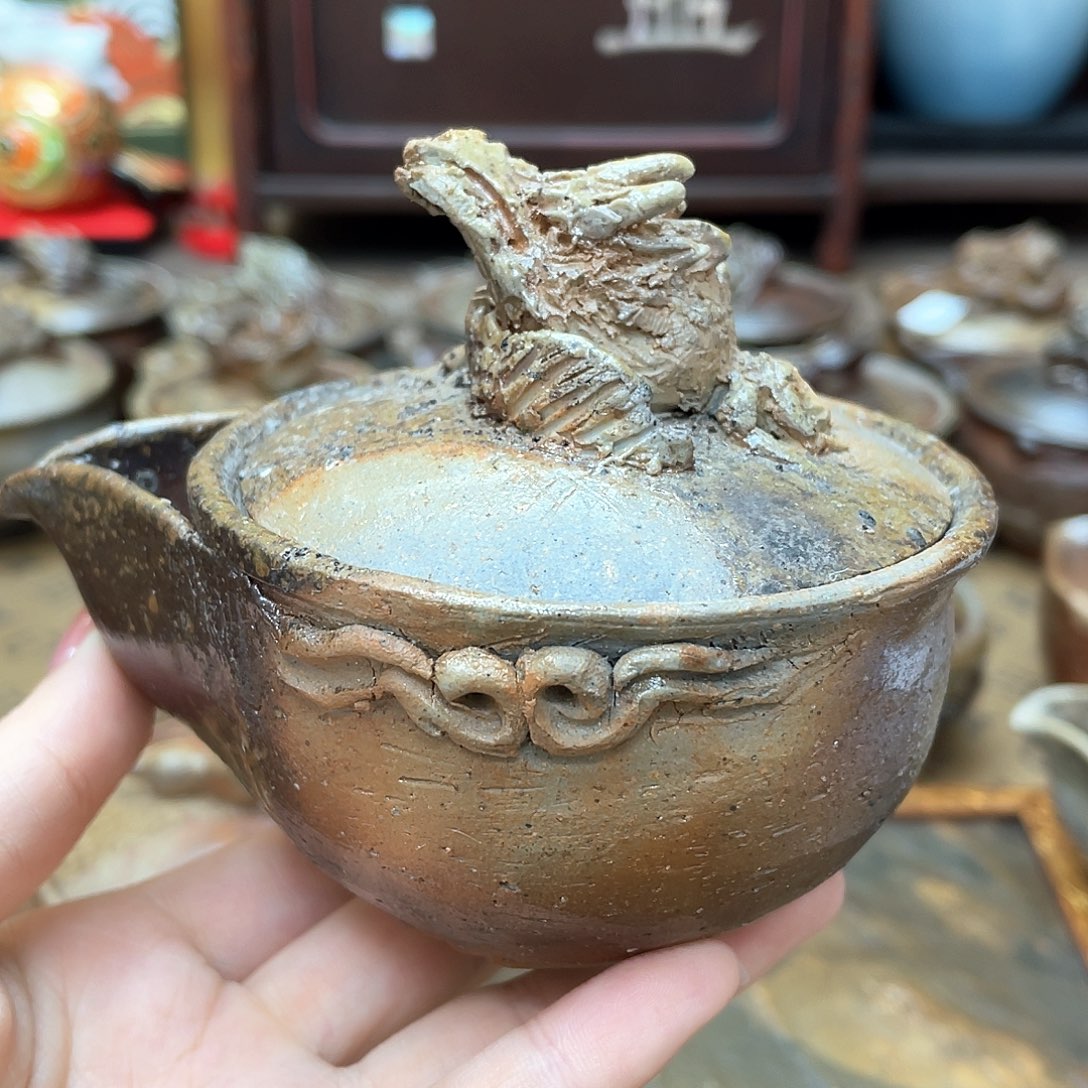 森笃夫有点瑕疵龙斋宝瓶