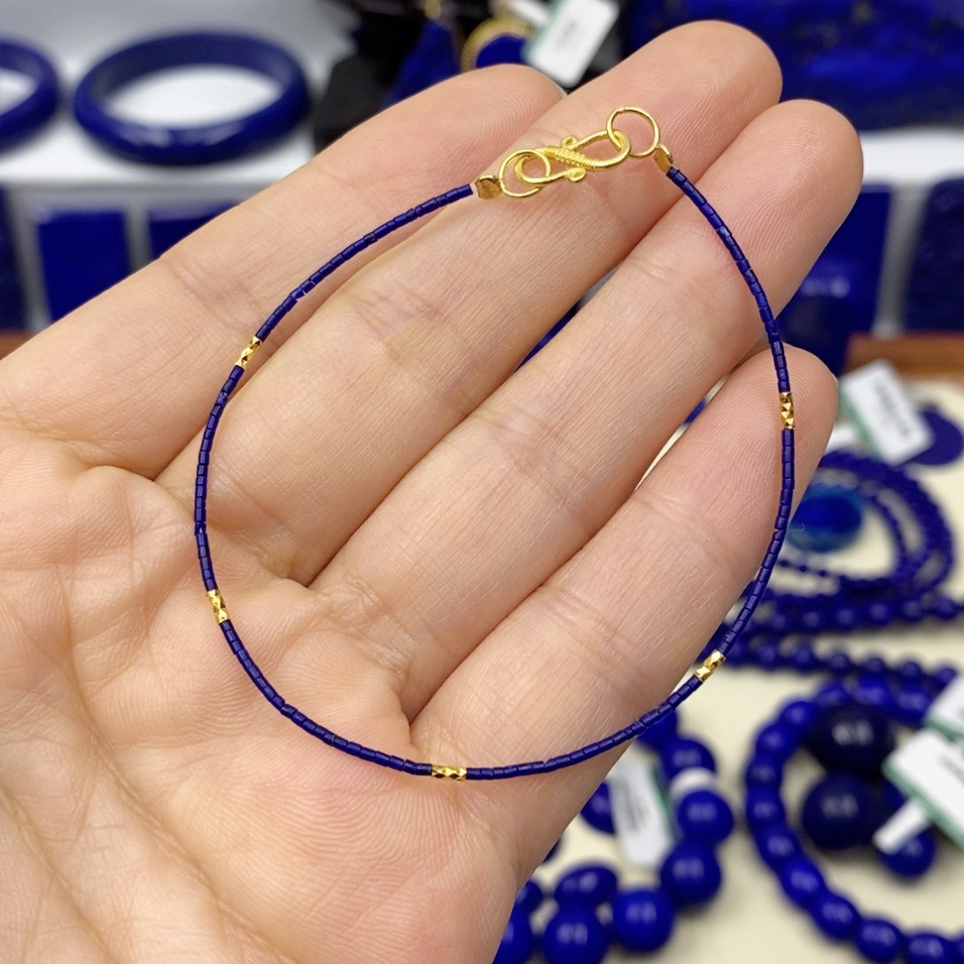 青金石手链未镶嵌