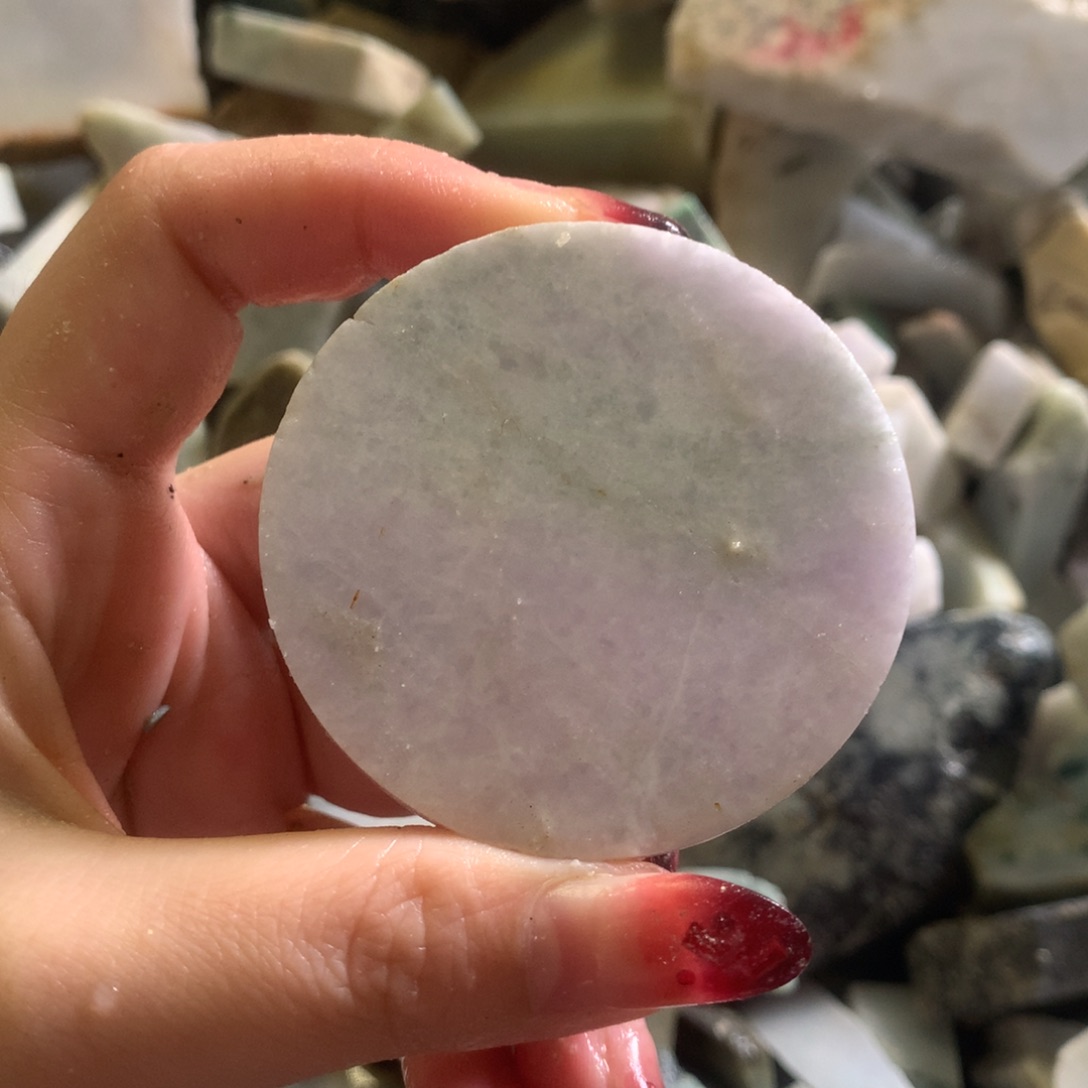 翡翠颈饰未镶嵌缅甸翡翠