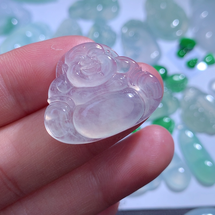 【闪购商品】翡翠颈饰未镶嵌缅甸A货翡翠