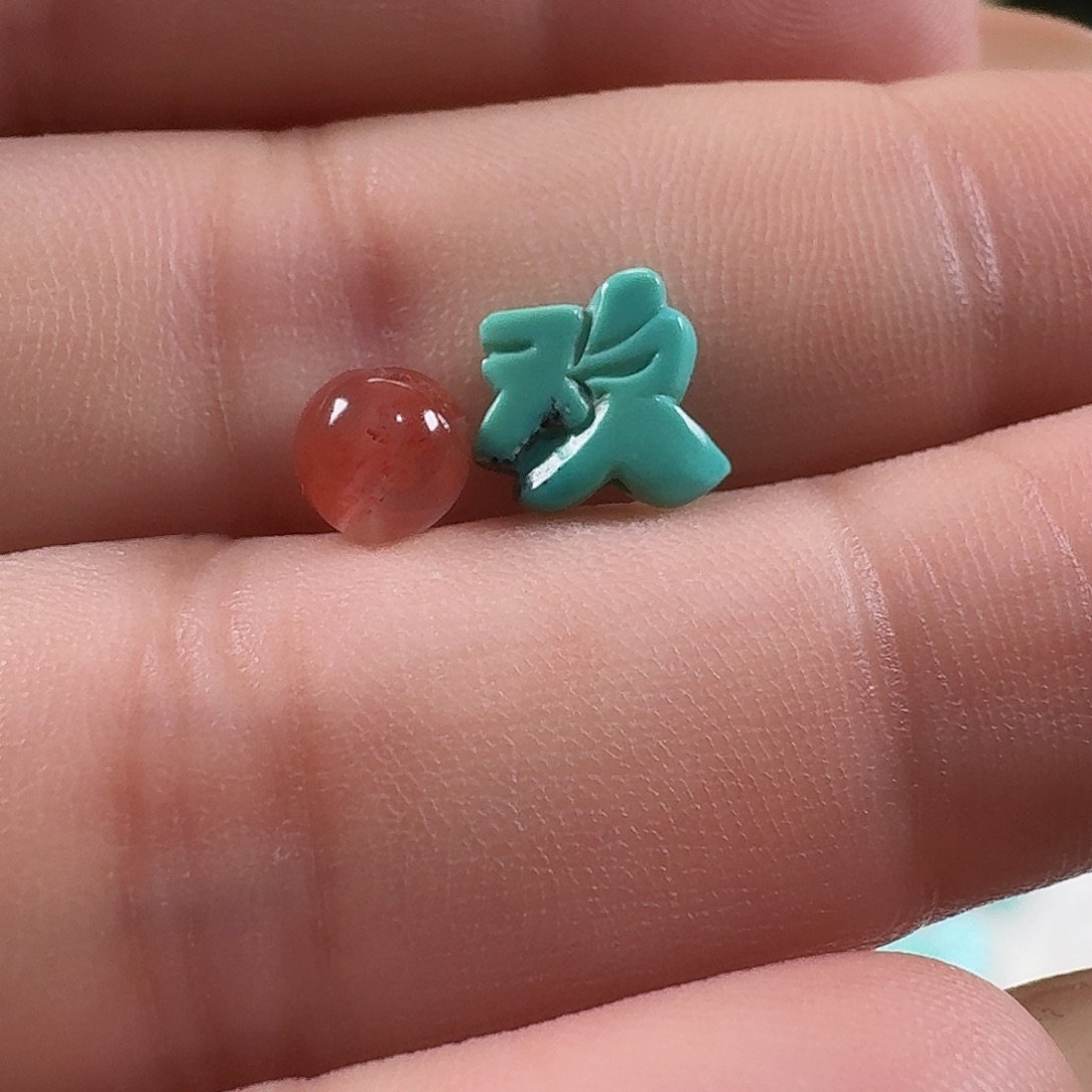 南红玛瑙未镶嵌颈饰