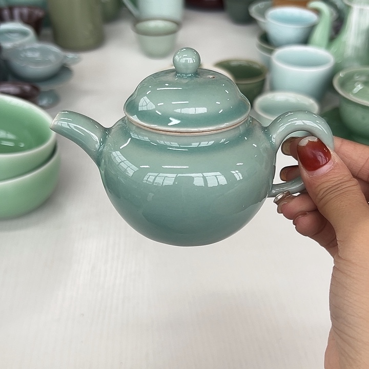 小米茶器龙泉青瓷