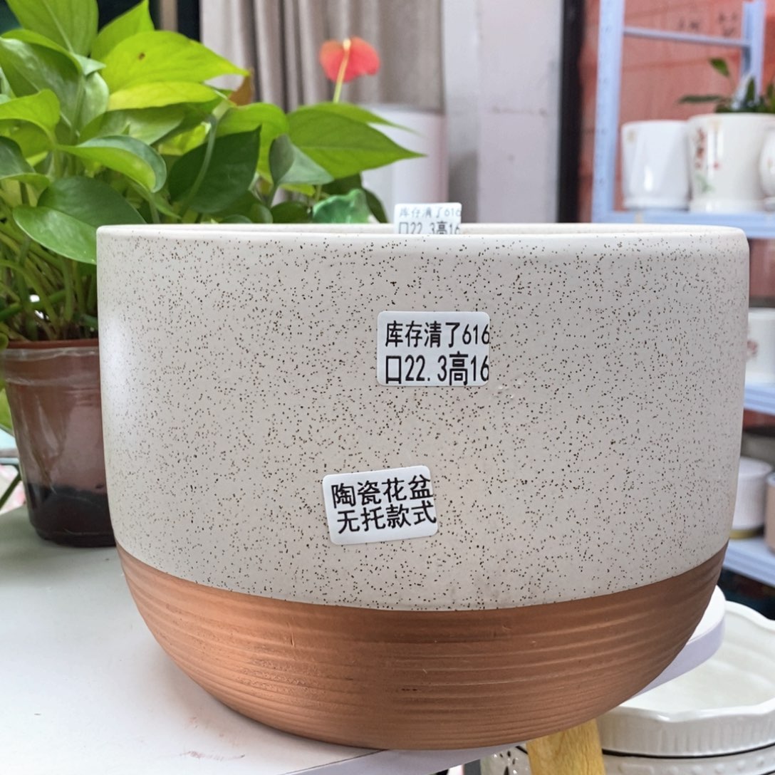 @夏西陶瓷花盆@@5616