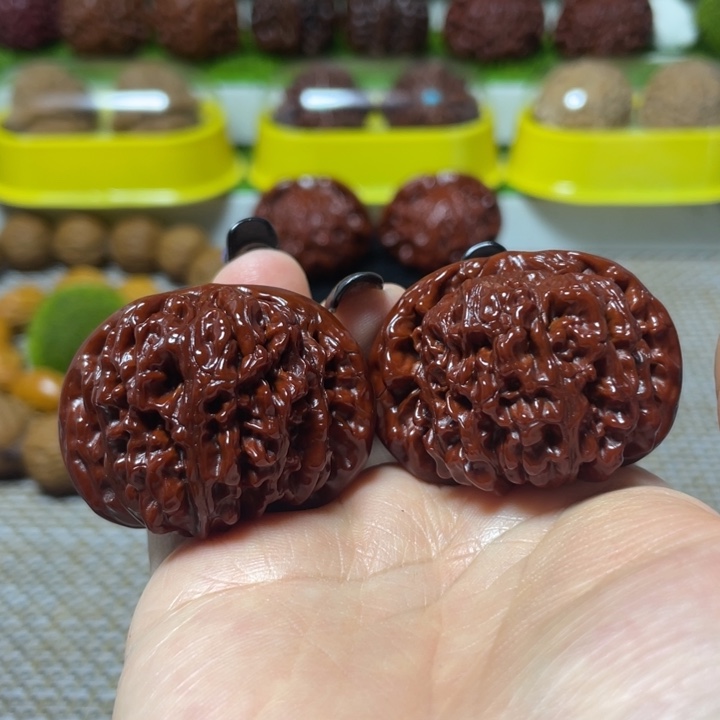 把件文玩核桃42➕四座楼