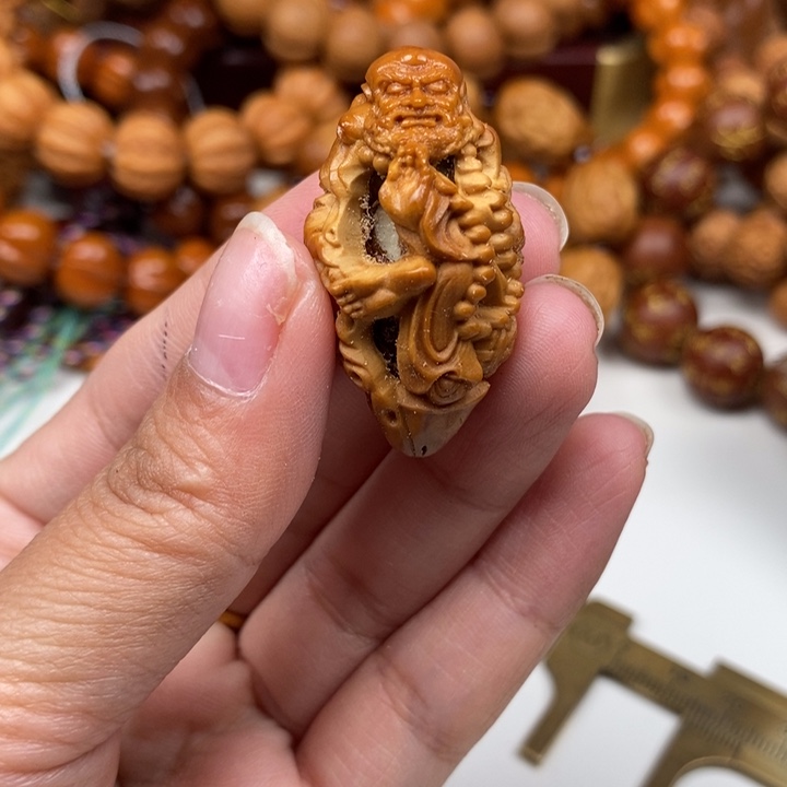 橄榄核吊坠达摩单子