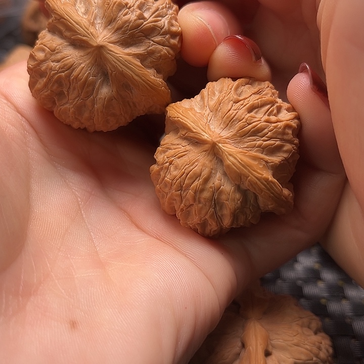 文玩核桃把件37血麒麟