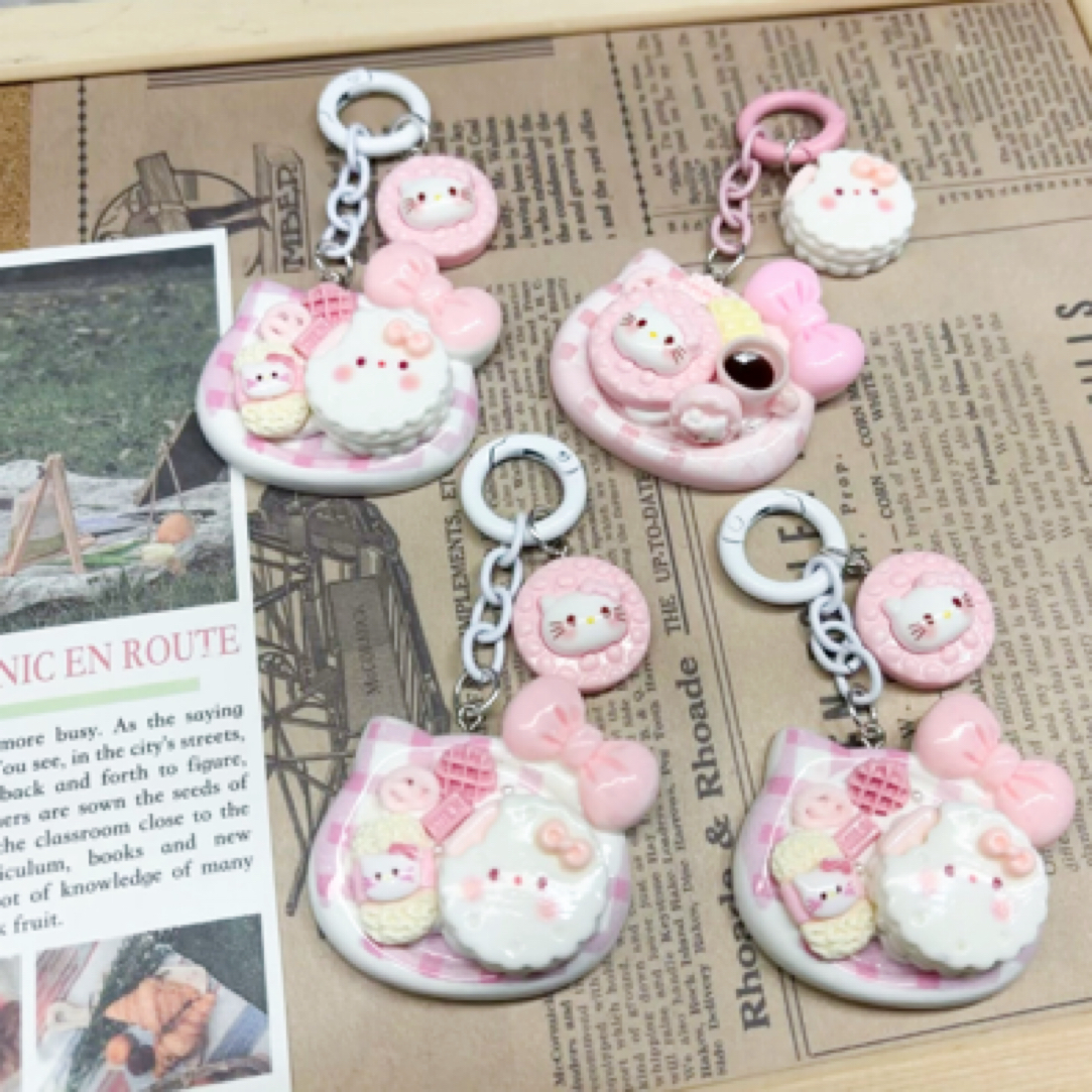 【自选定制】DIY手工挂件 钥匙扣 挂绳 冰箱贴 发夹 手机链