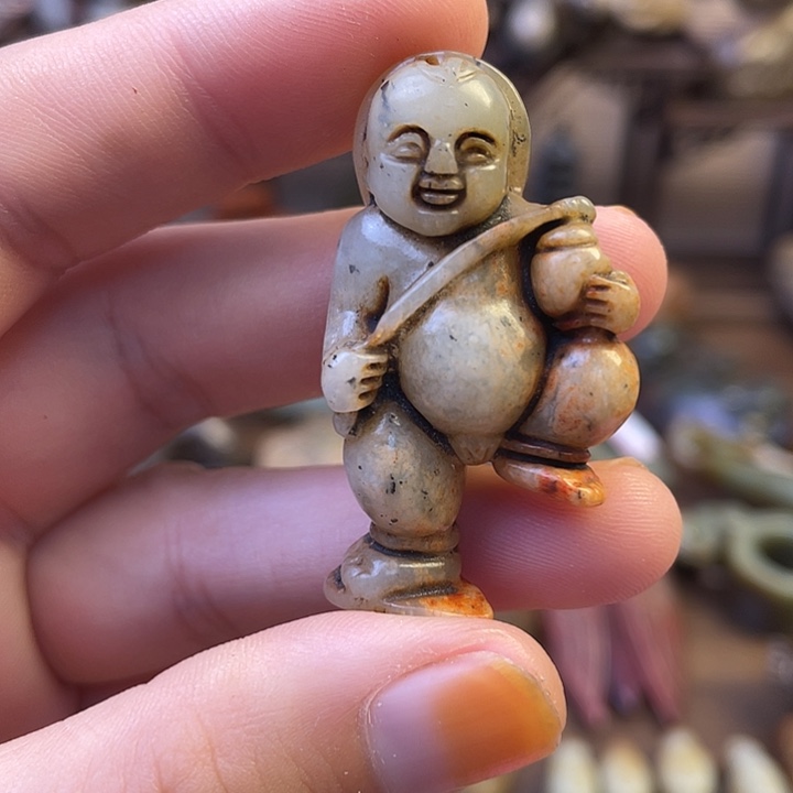 和田玉（糖玉）未镶嵌挂件