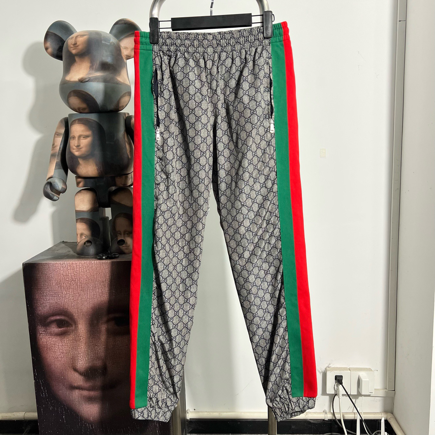 99新 GUCCI/古驰 满印长裤 x0702尺码：S 裤长107 腰围38