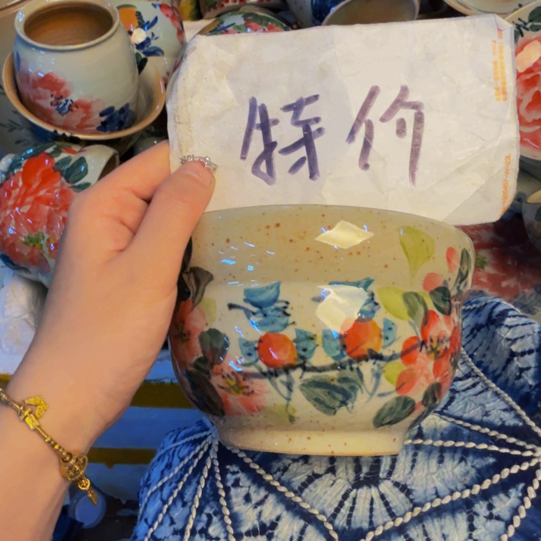 瓷片景德镇陶瓷手工手绘