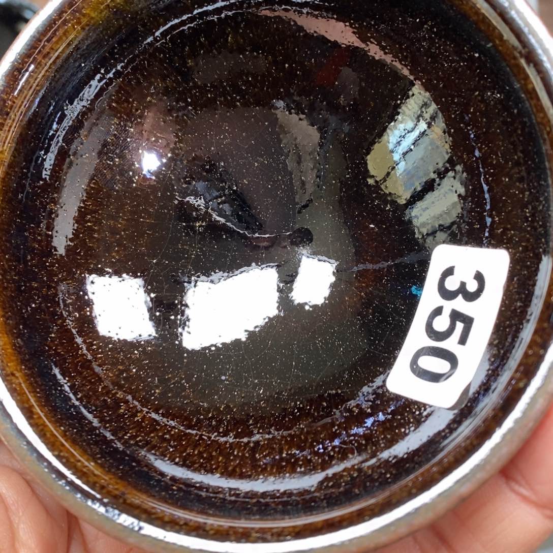 茶盏龙窑柴烧自然还原350