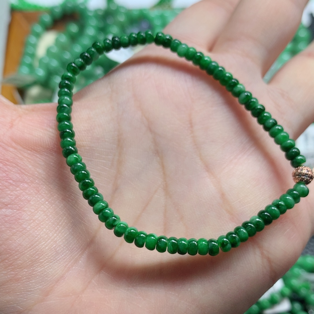 未镶嵌手链翡翠翡翠