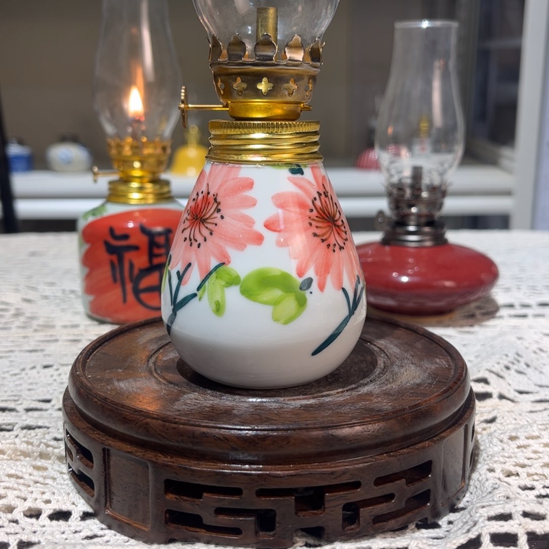 摆件 景德镇陶瓷香薰灯