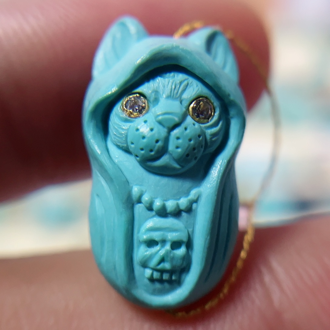 绿松石配饰未镶嵌