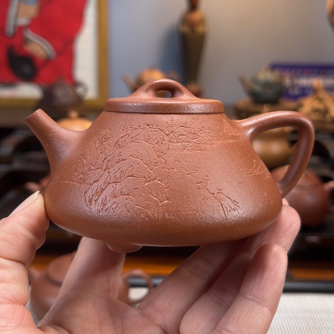 紫砂茶具半手工制作