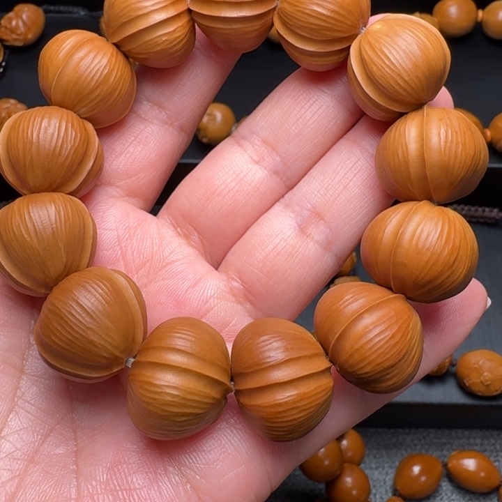 橄榄核手串/手链智****生鲨鱼背