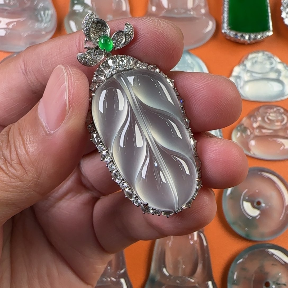 定制翡翠未镶嵌天然