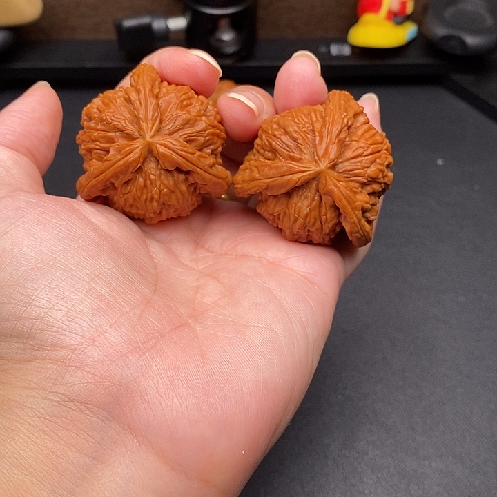 s***g文玩核桃把件白奔