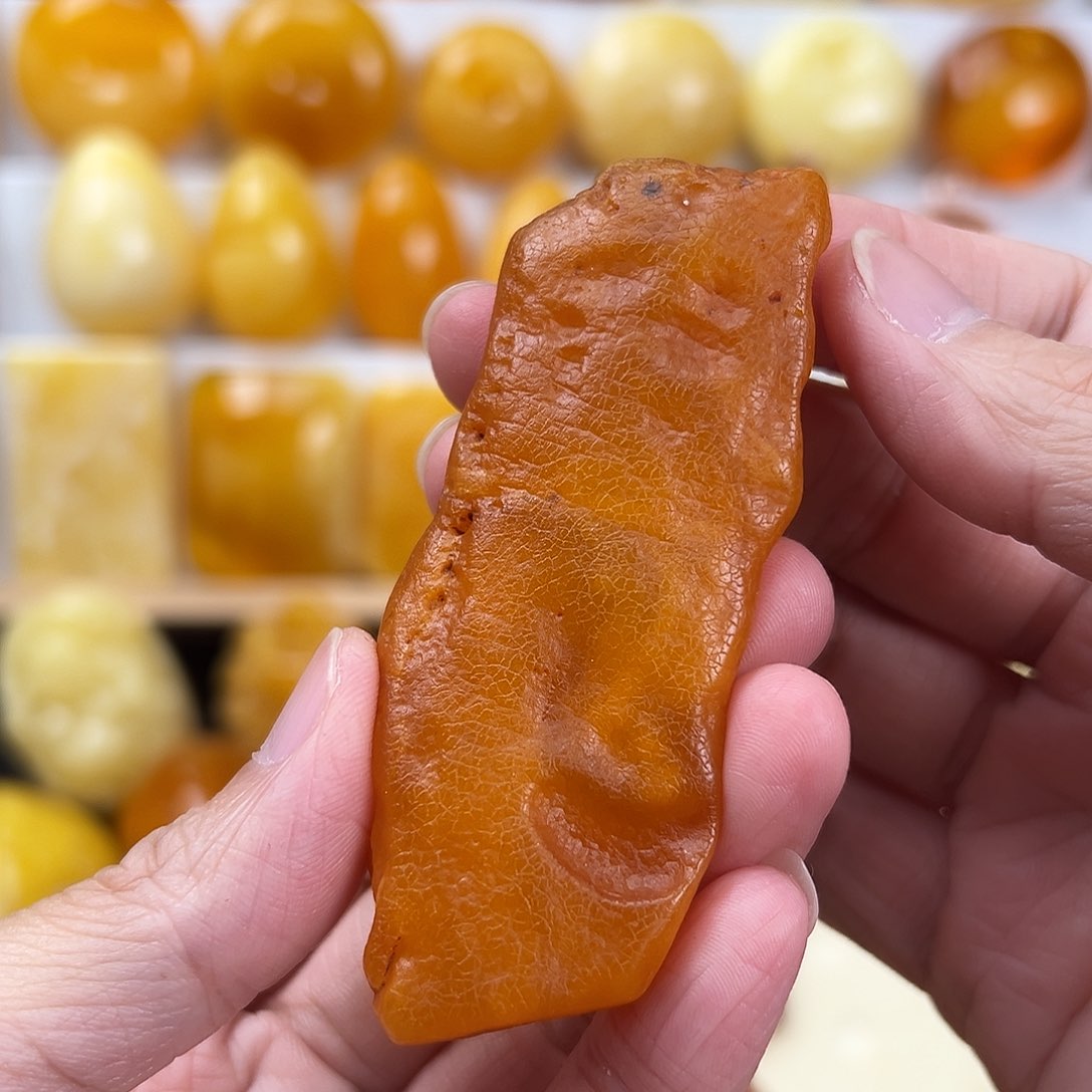 蜜蜡颈饰未镶嵌蜜蜡