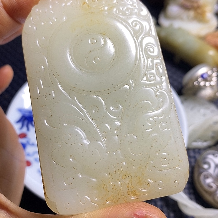 吊坠白玉菩提支持七天无理由