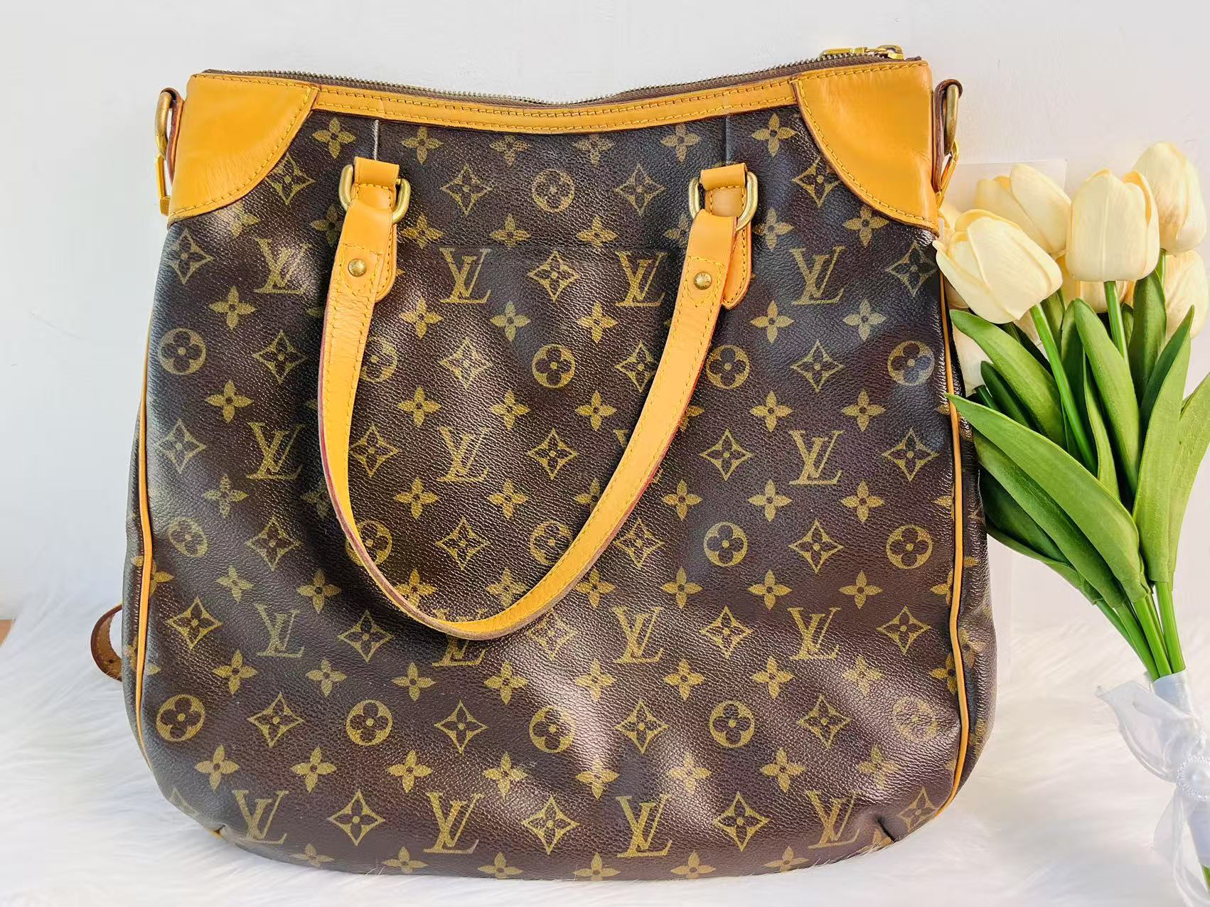 95新 LouisVuitton/路易威登 路易威登 老花竖版邮差az005