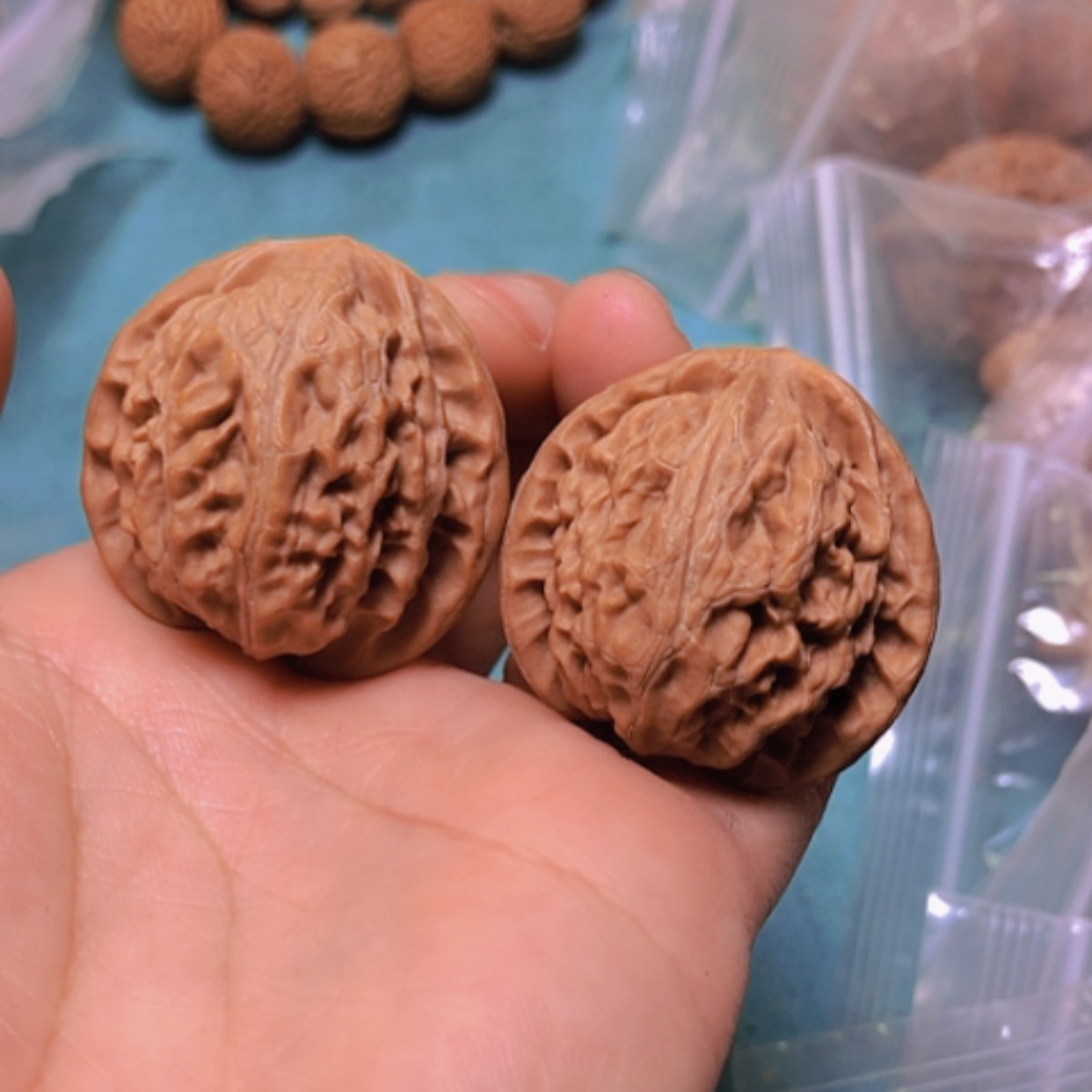 【闪购商品】核桃手串/手链33宫灯修尖