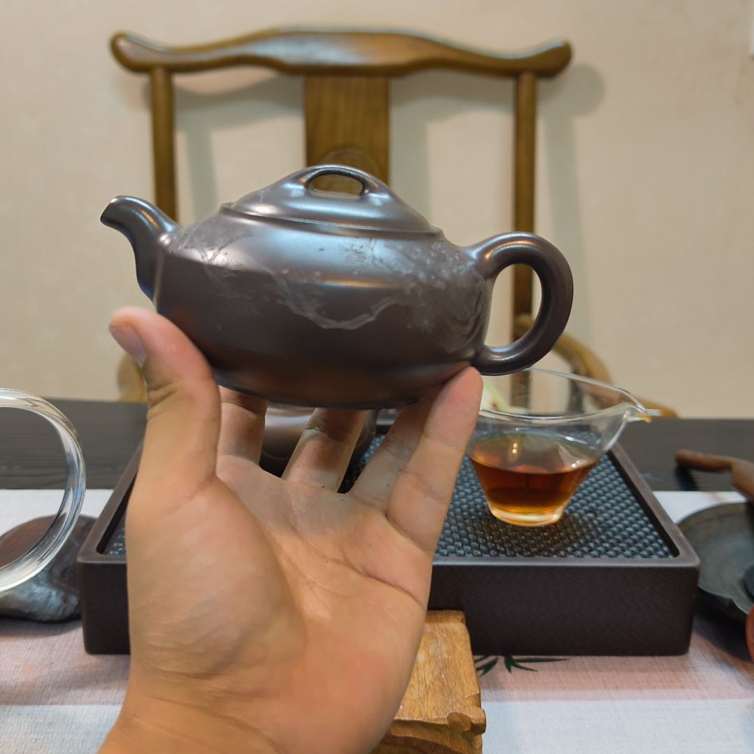 茶壶紫砂百目紫泥汉君