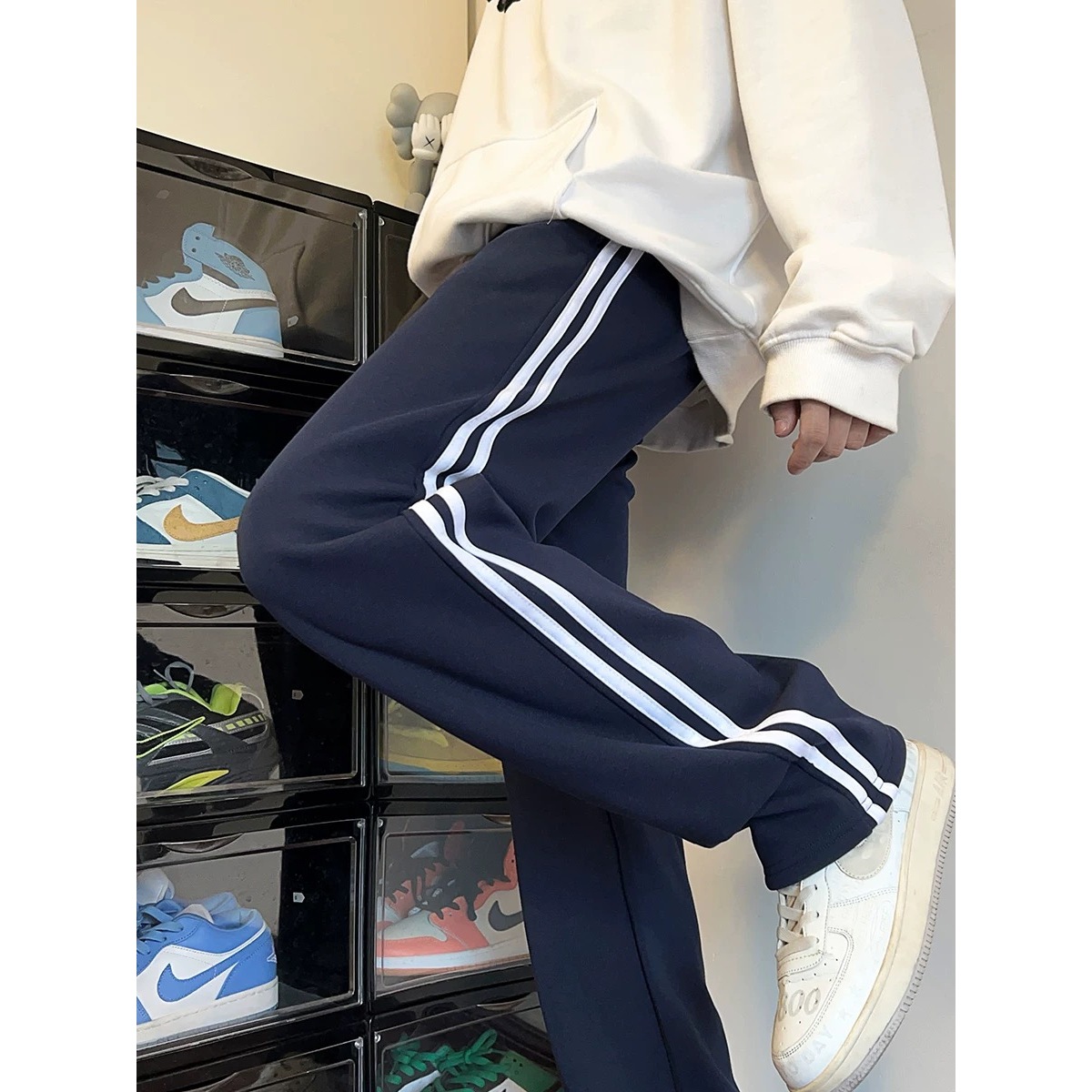 现货  【校服裤】2025春季儿童女童男童休闲百搭裤8727