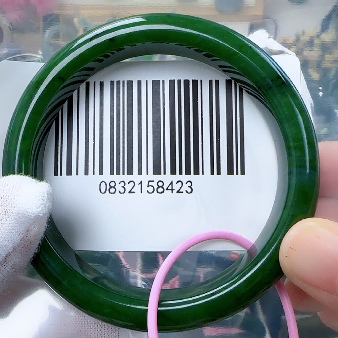 和田玉（碧玉）手镯未镶嵌5960