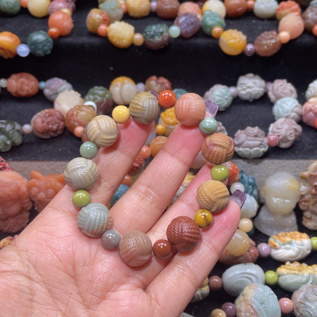 石英质玉手链未镶嵌