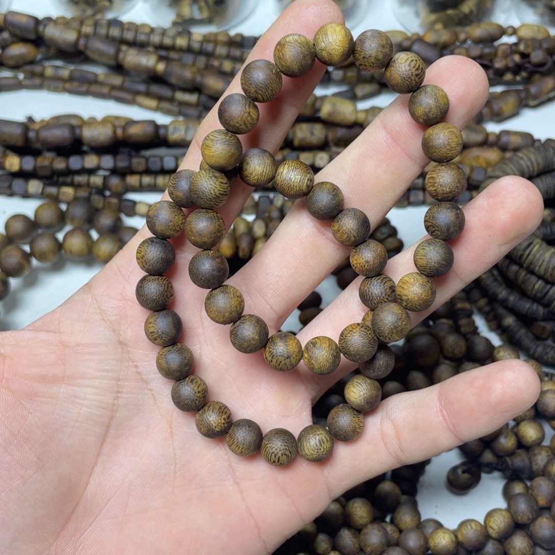 沉香碎屑沉香+0.9圆珠单圈6克加多样性发一