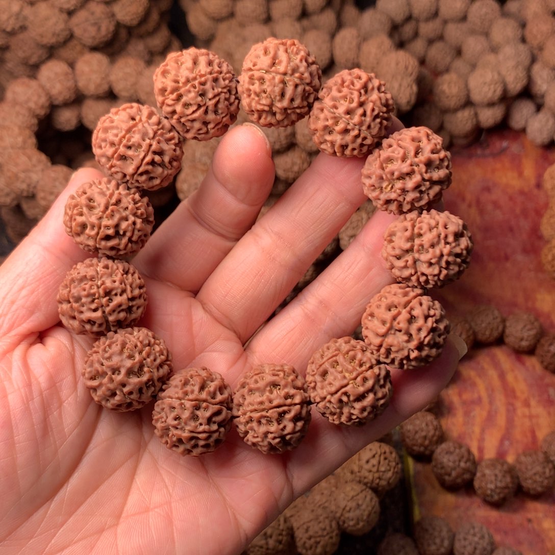 手串金刚菩提8瓣卡21 编号17