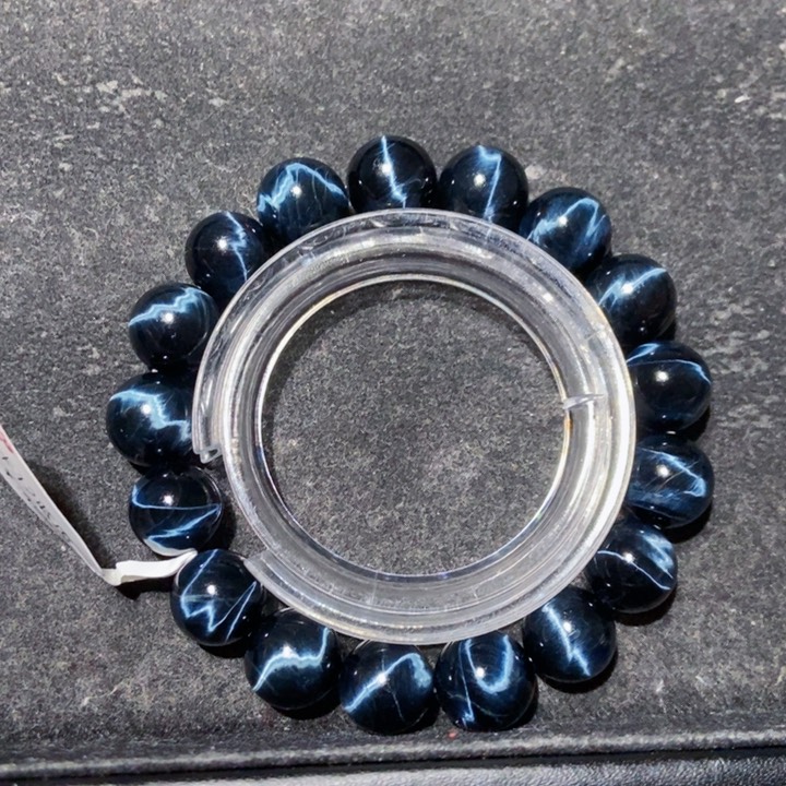 木变石（虎睛石）手链未镶嵌菠***?